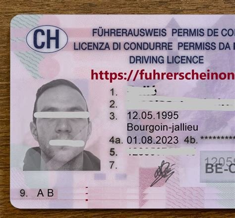 Schweizer Führerausweis Kaufen